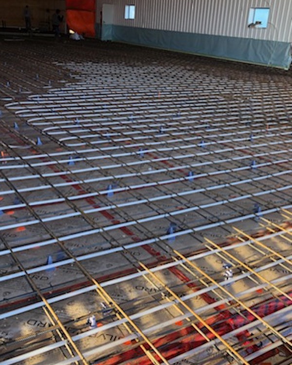 Radiant In Floor Heat Lines